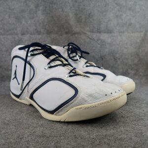 Jordan Nike Air Shoes Mens 15 Sneaker Team Deuce Trey White Navy Basketball 2003